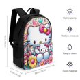 thumbnail image 2 of Hello Kitty Backpack, 17-Inch Laptop Backpack, High Capacity Backpack For College Travel, Lightweight Daybackpack, 2 of 8