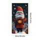 thumbnail image 3 of Cubierta de puerta navideña de 35 x 71 pulgadas - Diseño de Papá Noel - Decoración navideña para puerta - Decoración para festivales y fiestas, 3 of 5