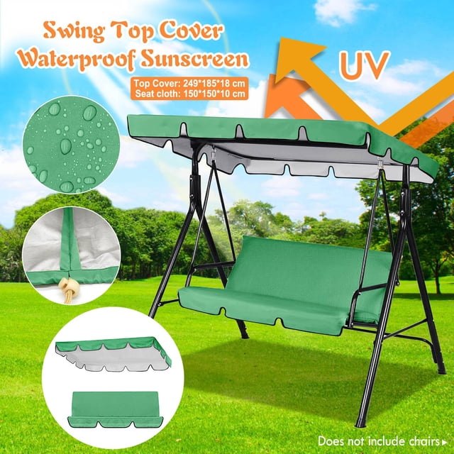 LPSSTORE Cover Swing Ceiling Rain Outdoor Cloth Courtyard Awning Replacement Cover Patio Garden