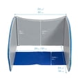 thumbnail image 2 of ECR4Kids Naptime Privacy Partition, Blue/Grey, 5-Pack, 2 of 9
