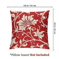 thumbnail image 4 of Set of 2 floral pattern Throw Pillow Covers, Zip Closure Home Furnishing, 4 of 8
