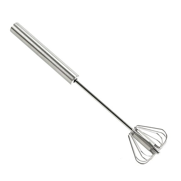 Egg Beater Whisk,Stainless Steel Hand Push Milk Frother Whisk, Hand Mixer, Egg Frother, Hand Blender