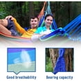thumbnail image 2 of Bilot Hammock with Stand 2 Person Heavy Duty Portable Hammock Stand with 9 FT Space Saving Steel Stand&nbsp;Portable Carrying Case Weather-Resistant Finish for Outdoor or Indoor Patio Backyard Garden, 2 of 8