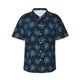 thumbnail image 1 of Balery Dandelions Camisas hawaianas de manga corta para hombre, camisas playeras de corte holgado, camisas de vacaciones con botones,X-Large, 1 of 7