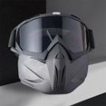 thumbnail image 3 of Gafas de motocicleta Máscara Casco Montar Gafas Anti Se adapta para esquiar Montar C Sharpla Gafas de moto, 3 of 7