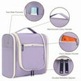 thumbnail image 3 of Narwey Large Hanging Toiletry Bag with Hook Makeup Cosmetic Organizer with Multiple Compartments Foldable for Men Women Travel Essentials, 3 of 7