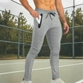 thumbnail image 2 of Men Baggy Casual Pants Male Loose Straight Trousers Large Size New Outdoor Waterproof Cargo Pants Fashion Design Jogging Sweatpants New Autumn Tactical Men Pants, 2 of 5