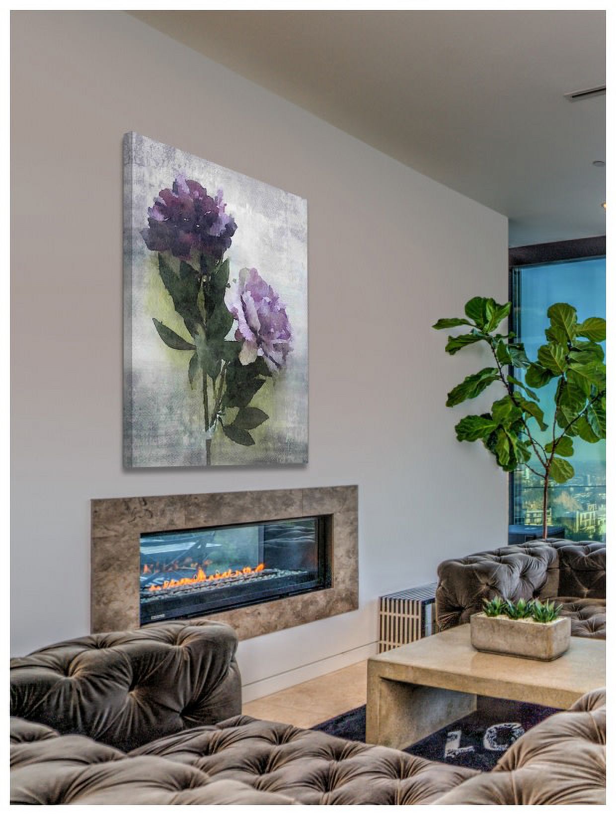 "Breath Away" Painting Print on Wrapped Canvas