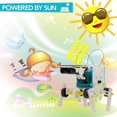 thumbnail image 3 of 13-en-1 Educación Solar Robot Kit Juguetes -DIY Construcción Ciencia Experimento Juguetes para niños, Aprendizaje Ciencia Niños Niñas Juguetes para regalo de cumpleaños Xemadio FLD-4614, 3 of 9