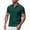 01 Army Green, variant on Awdenio Men Shirts Short Sleeve Button Down Shirts Classic Stripe Golf Collared Work Shirts