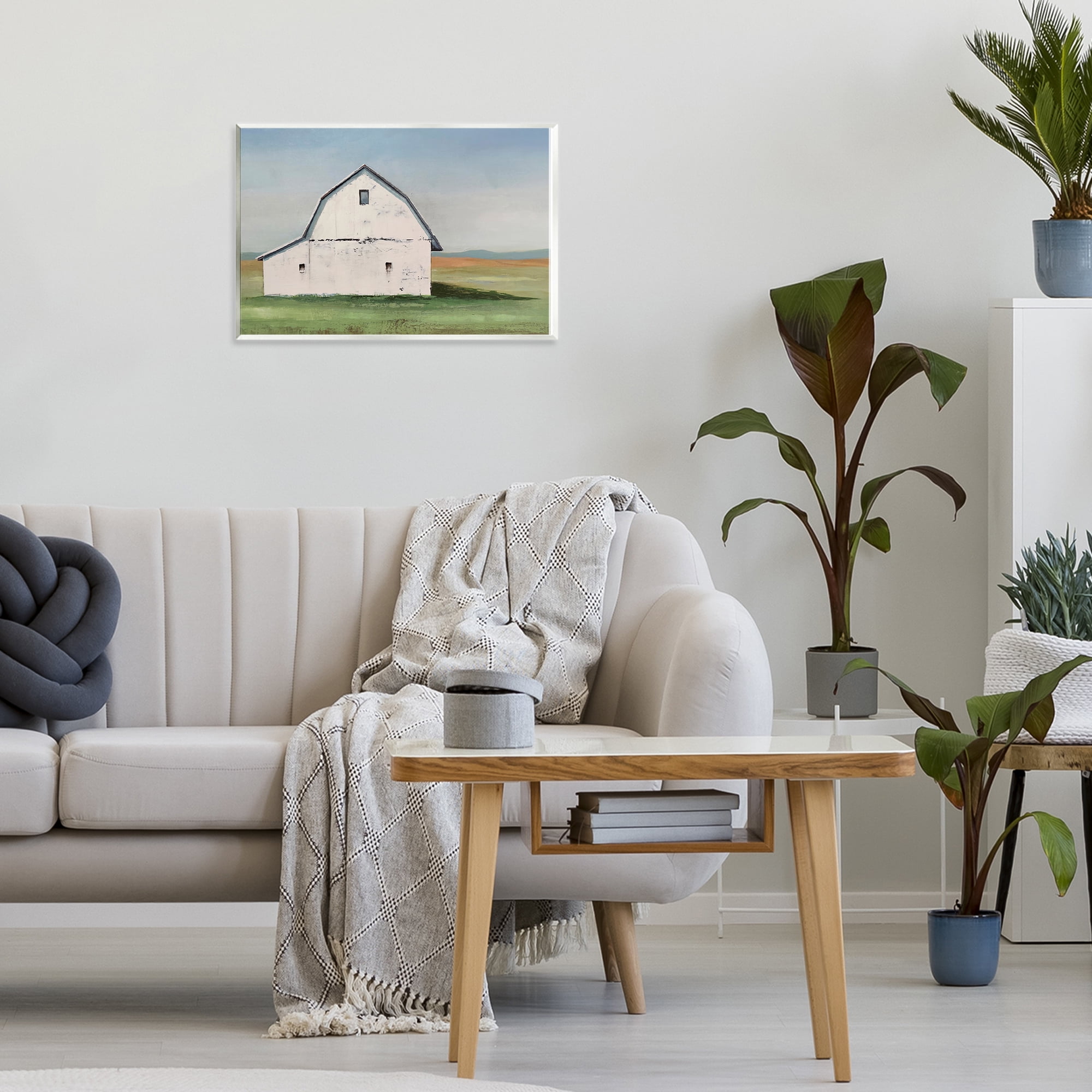 Stupell Industries Weathered and Wise Barn Wall Plaque Art, design by Max Maxx