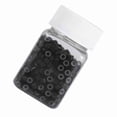 thumbnail image 2 of M Buder 500 Piezas Anillos de Extensión de Cabello Micro Links con Silicona (Negro) 5x3x3mm, 2 of 9