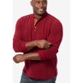 thumbnail image 6 of KingSize Men's Big & Tall Soft Waffle Henley, 6 of 6