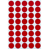 Red Dot Sticker Colored Labels Round Stickers 19mm - 1000 Pack by Royal Green