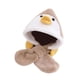 thumbnail image 5 of Gorro de Animales de Peluche y Bufanda con Capucha para Niños Caqui, 5 of 8