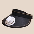thumbnail image 1 of Sombrero de verano con visera y carga USB para exteriores, con grandes aleros y abanico, para hombre y mujer, para padres e hijos., 1 of 2