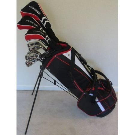 Tall Mens Complete Golf Club Set Driver, Fairway Wood, Hybrid, Irons, Sand Wedge, Putter & Stand Bag Custom Made +1