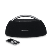 Harman Kardon Go + Play Portable Bluetooth Speaker with Rechargeable Battery and Dual Microphone, Black