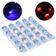thumbnail image 5 of Insignia, 25 piezas Flash LED Luz Brillo Pin Insignia en forma de pastel Artesanía superior, 5 of 12