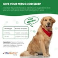thumbnail image 3 of Vitamatic Melatonin for Dogs - 6 mg - 120 Beef Flavored Chewable Tablets, 3 of 9