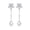 UE0361, variant on Elegant Rainbow Gemstones Earrings Secure Push Back Closure Sophisticated Alloy Day To Night Conversion Jewelry