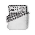 thumbnail image 2 of Camco Life Is Better at the Campsite RV Bed Sheet Set | RV King-Sized, Polyester, Black & White (53474), 2 of 5