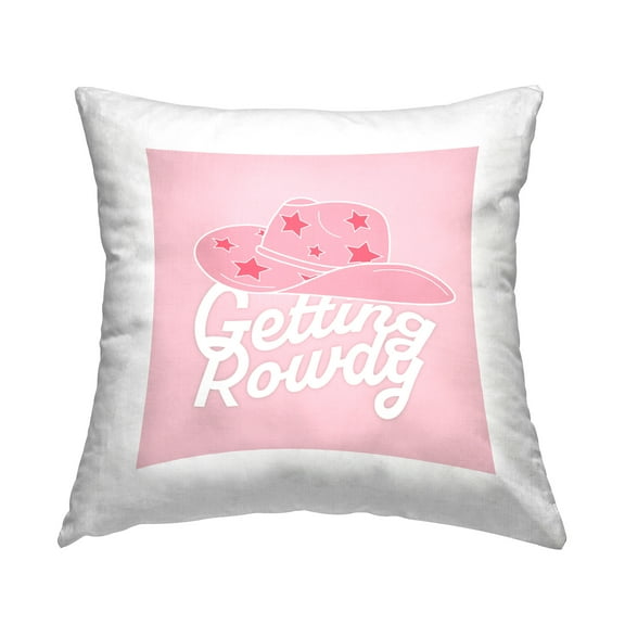 Stupell Industries Western Getting Rowdy Decorative Printed Throw Pillow Design by Corrine Rose Design