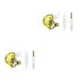thumbnail image 4 of Inteprter Auriculares HIFI de 3,5mm, tapones para los oídos de silicona, auriculares electrónicos con bobina móvil, sonido estéreo, ordenador deportivo Type4 NO4, 4 of 5