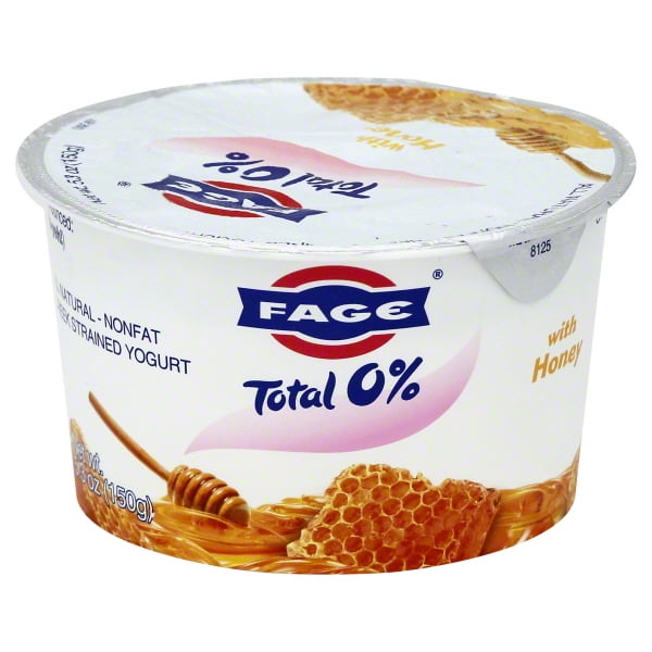 Fage® Total 0 Nonfat Greek Strained Yogurt with Honey 5.3 oz. Cup