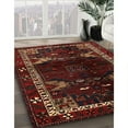thumbnail image 2 of Ahgly Company Indoor Square Traditional Reddish Brown Animal Area Rugs, 5' Square, 2 of 6