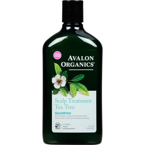 on Organics Scalp Treatment Tea Tree Shampoo fomenta el bienestar del cuero cabelludo y deja el cabello suave 11 onzas líquidas