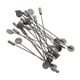 thumbnail image 5 of 20 Set Pearl End Stick Pin Hat Broche de solapa Making Findings Crafts Blanco Sunnimix Broche de traje de alfileres de solapa, 5 of 8