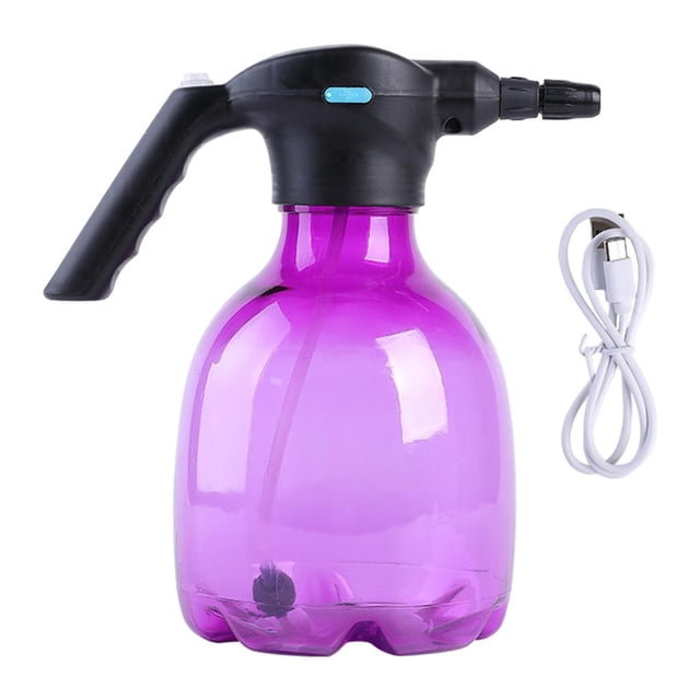 Pulverizador de planta eléctrica Botella de spray de riego automático 2.5L púrpura Sunnimix pulverizador eléctrico