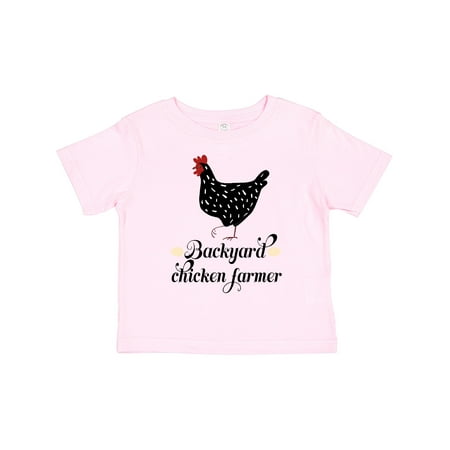 

Inktastic Backyard Chicken Farmer Ancona Hen Gift Toddler Toddler Girl T-Shirt