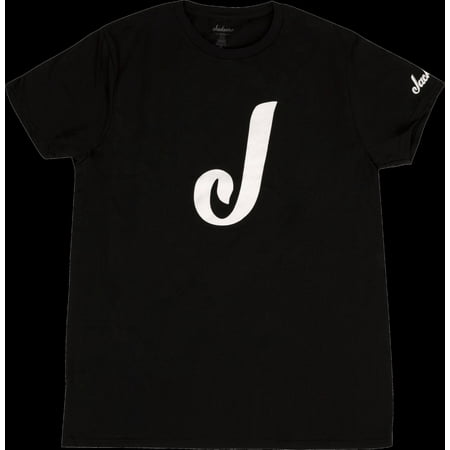 Jackson "J" Logo XL T-Shirt - BLACK, #299-2287-706