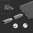 thumbnail image 3 of Adaptador USB C a micro USB JXMOX tipo C hembra a micro USB, 3 of 6