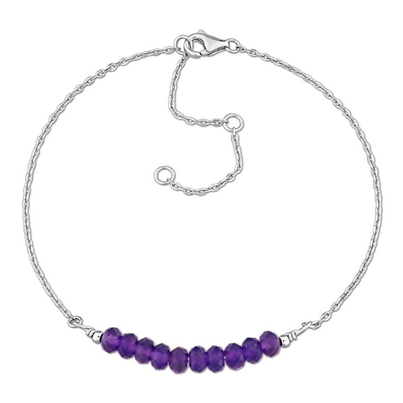 Everly Women's Amethyst Sterling Silver Bracelet