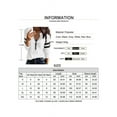 thumbnail image 2 of Enwejyy Women Pullover 1/2 Zipper V-Neck Solid Color T-Shirt Top, 2 of 2