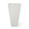 thumbnail image 4 of Toland Outdoor Modern Cast Stone Planters (Set of 2), 4 of 8