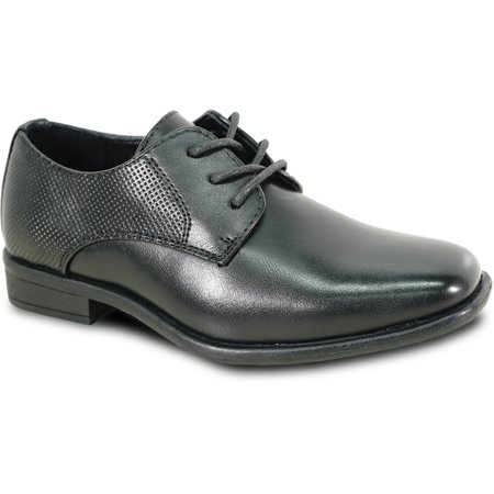 BRAVO Boy Dress Shoe KING-6KID Oxford Shoe Cognac