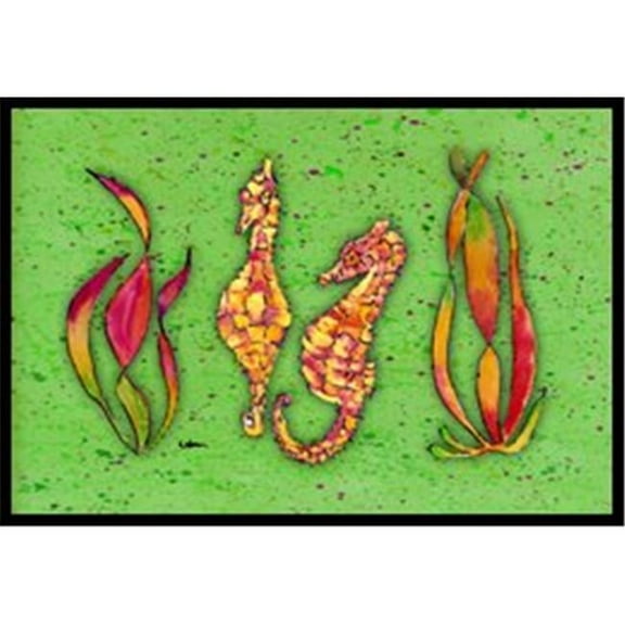 Seahorse Seahorse Indoor Or Outdoor Mat - 18 x 27 in.