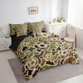 thumbnail image 3 of Castle Fairy Soccer Ball Gamer Twin Bedding Sets,Geometric Camo Bedding Comforter Set, 3 of 8