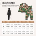 thumbnail image 5 of Uemuo Cactus 4 Pattern Womens Pajama Sets,PJ Set for Women,Pajamas for Women Logo,Long Sleeve Pajama Set for Women,Soft Long Sleeve Top With Pants-XX-Large, 5 of 9