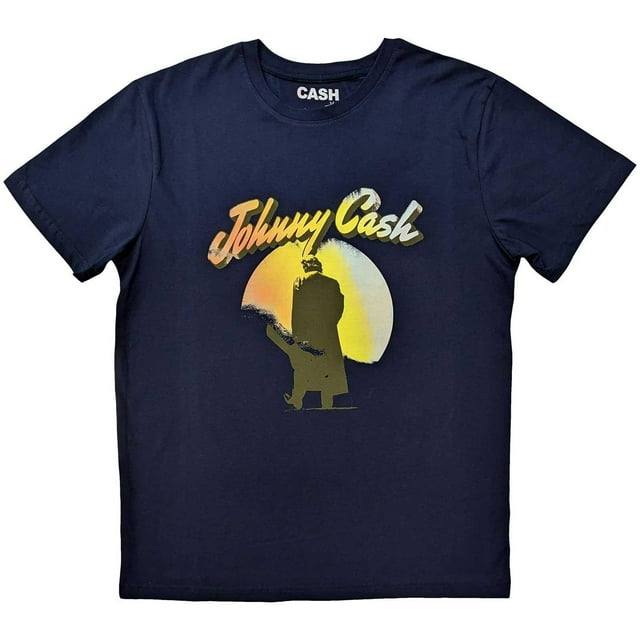 Johnny Cash Adult Walking Guitar T-Shirt