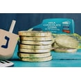 thumbnail image 5 of Milk Chocolate Hanukah Gelt Gold Coins Kosher 48 Ct, 5 of 8