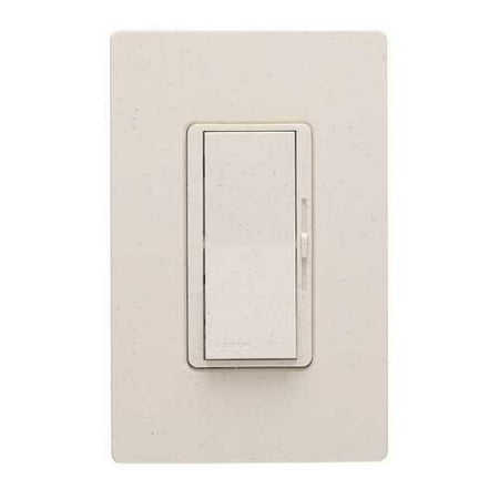 - LUTRON - DV-603PH-LA Diva 600W 3-Way Slide Preset Paddle Dimmer, Light Almond