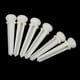 thumbnail image 3 of Tuerca Puente con Tuerca + 6 X Clavijas Puente Blancas para Guitarra, 3 of 9
