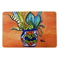 thumbnail image 1 of Betsydrake DM1187 Tapis de Porte Cactus en Pot 18 x 26 Po. Petit, 1 of 1