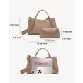 thumbnail image 4 of Bolso de mano NEWBELLA Hobo para mujer, color albaricoque, 28 cm, 4 of 9