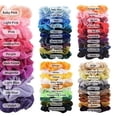 thumbnail image 4 of 50 Piezas De Gomas Para El Pelo De Terciopelo, Banda Elástica Para El Pelo, Lazos Suaves Para El Pelo Sunnimix gomas para el cabello de terciopelo, 4 of 8